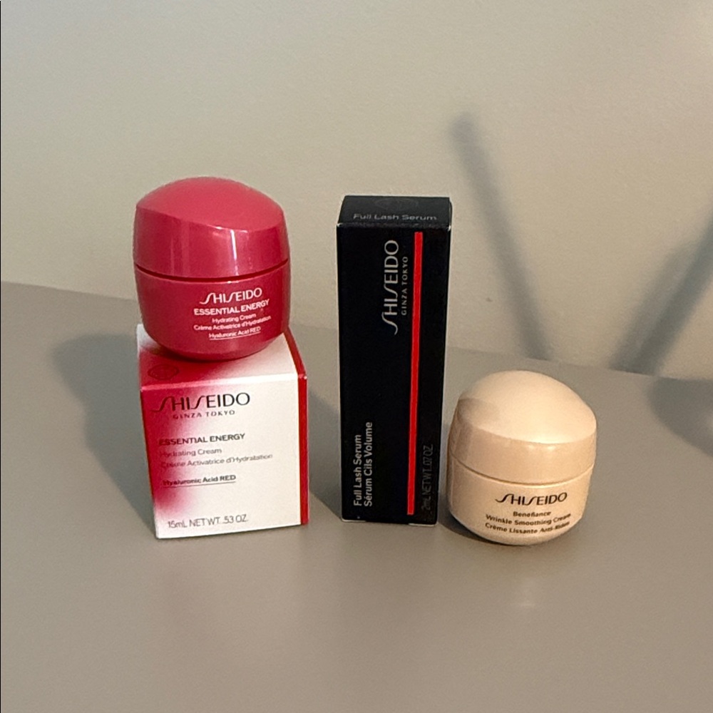Shiseido Skincare Trio